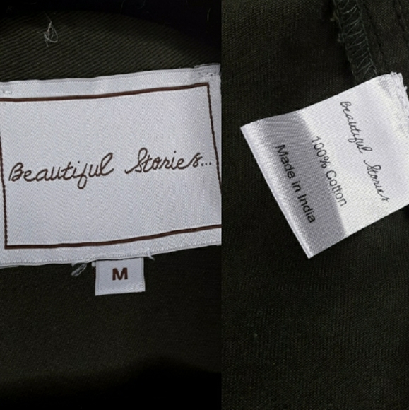 Beautiful Stories Embroidered Twill Shirt Jacket - Picture 8 of 8